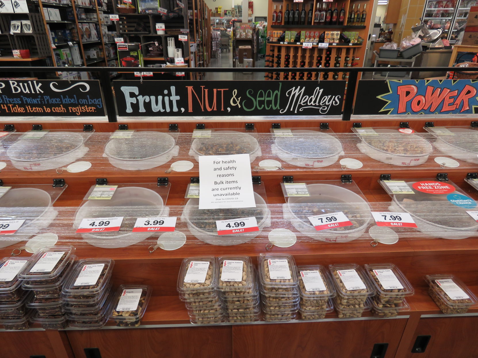 Safe shopping in Kearney closed bulk sale